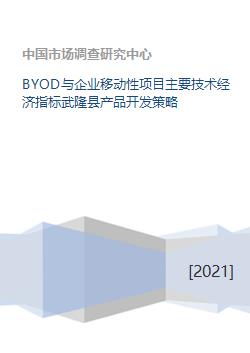 BYOD與企業(yè)移動(dòng)性項(xiàng)目技術(shù)經(jīng)濟(jì)指標(biāo)分析及武隆縣產(chǎn)品開(kāi)發(fā)策略